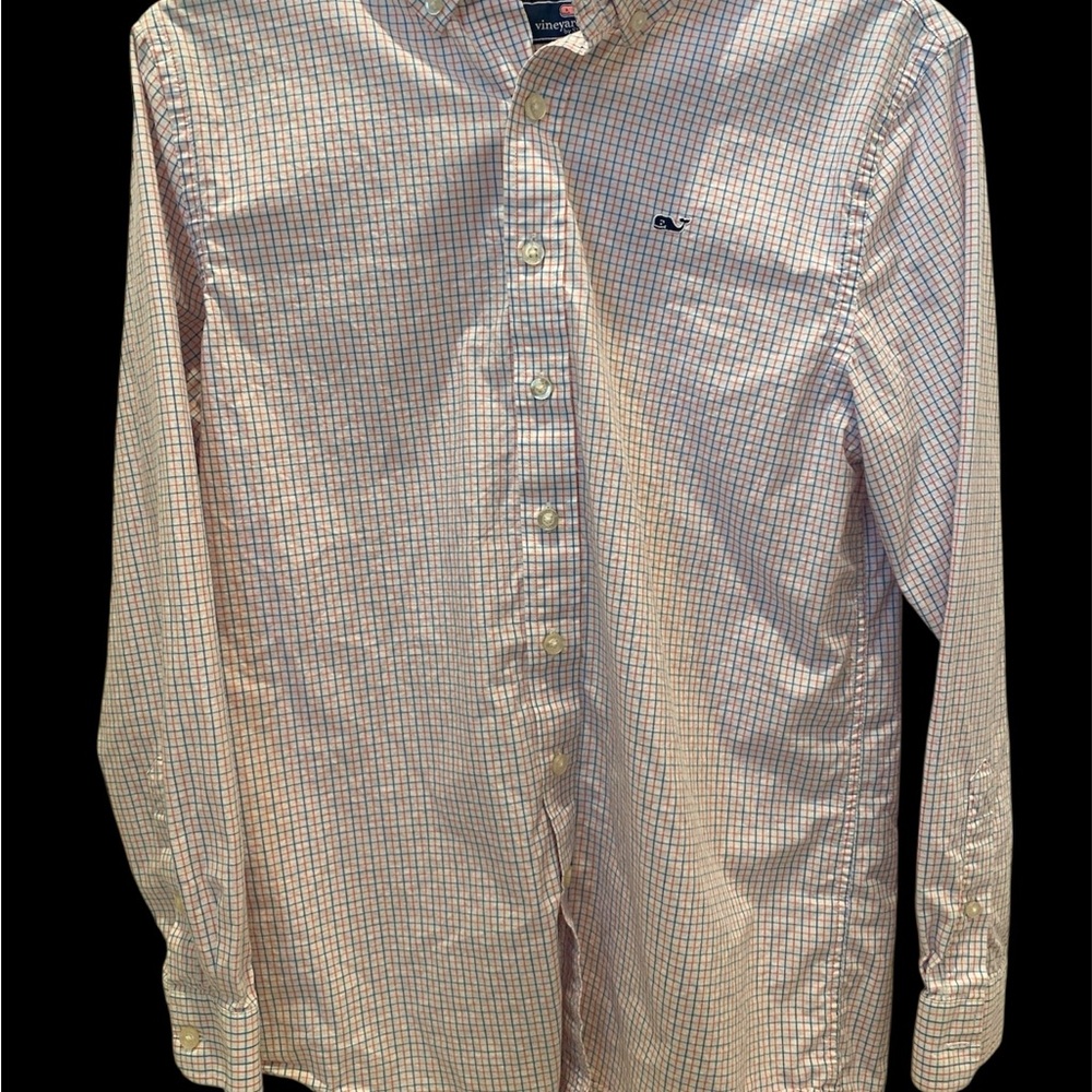 Vineyard Vines Boys Checkered Shirt - Multicolor